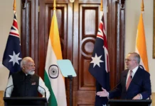 India-Australia Sign Landmark Uranium Deal to Boost Nuclear Energy Ties PM Modi and Australian PM Albanese signing the India-Australia nuclear agreement