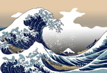The History of Japanese Ukiyo-e and Its Influence on Modern Art The Great Wave off Kanagawa by Katsushika Hokusai, an iconic Japanese Ukiyo-e woodblock print.
