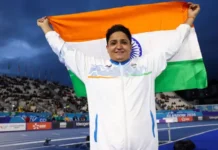 कॉमनवेल्थ गेम्स 2026: शर्मिला धनखड़ ने पैरा एथलेटिक्स में गोल्ड के साथ रचा इतिहास शर्मिला धनखड़ ने जीता गोल्ड