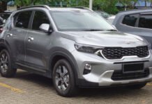 Kia Sorento India Launch Set for September 4 2026 Kia Sorento hybrid SUV in a metallic finish displayed from the front three-quarter angle ahead of its India launch on September 4.
