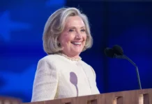 Diplomatic Off-Ramp: Hillary Clinton Explains Why India and China Hold the Key to Ending US-Iran Standoff Former US Secretary of State Hillary Clinton speaking at a foreign policy forum
