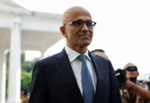 Microsoft Cracks Down on Employee ‘Tokenmaxxing’ as Enterprise AI Costs Soar Microsoft logo displayed on a digital screen representing enterprise AI technology
