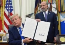 Trump Signs New Orders on Birthright Citizenship: What Changes for Indian Families US President Donald Trump signs executive orders in the Oval Office regarding immigration rules