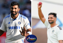 Knee Injury Rules Bumrah Out of Sri Lanka Series, J&K Pacer Steps In Jasprit Bumrah ruled out Sri Lanka Tests Auqib Nabi replacement