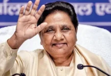 Year After Re-Inducting Nephew Akash’s Father-In-Law, Mayawati Expels Him From BSP Again BSP chief Mayawati announcing the expulsion of Ashok Siddharth from the party