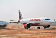 Air India Phuket-Delhi Flight Hit by Severe Mid-Air Turbulence, 12 Injured Medical personnel assisting an injured passenger at Delhi airport following Air India flight turbulence