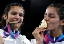 ग्लासगो राष्ट्रमंडल खेल 2026: गुलवीर सिंह का ऐतिहासिक दोहरा पदक, मुक्केबाज़ों ने रचा नया कीर्तिमान ग्लासगो राष्ट्रमंडल खेल 2026 में गुलवीर सिंह ने एथलेटिक्स में दो मेडल जीतकर इतिहास रचा।