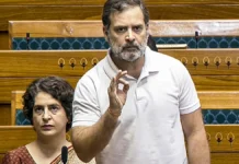 Prayagraj Venue Cancels Booking for Rahul Gandhi’s August 8 Event Despite Prior Approval Leader of Opposition Rahul Gandhi during a public address