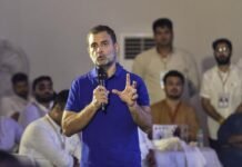 Dramatic Twist in Mumbai: Eleventh-Hour Call From Rahul Gandhi Stalls Ex-Congress MLA’s Switch to BJP Former Congress MLA Rahul Bondre addressing supporters in Buldhana Maharashtra