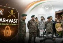 Indian Army Establishes Six AASHVAST Labs to Purge Foreign Cyber Vulnerabilities From Drones and Cameras Indian Army technician inspecting drone electronics inside an advanced cybersecurity laboratory